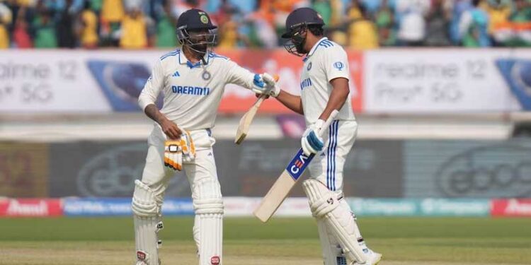 انگلینڈ کے خلاف تیسرے ٹیسٹ میں ہندوستان کی پوزیشن مستحکم