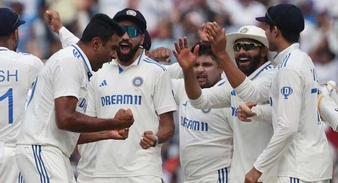 ہند۔انگلینڈ ٹیسٹ سیریز ہندوستان نے جیت لی