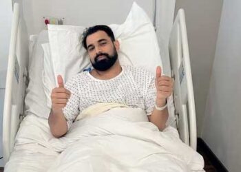 فاسٹ بولرمحمد شامی کی ایڑی کی کامیاب سرجری