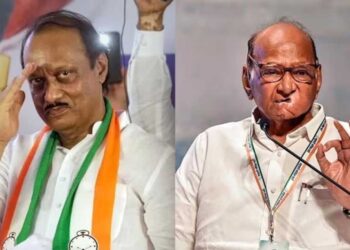 اجیت پوار گروپ حقیقی این سی پی۔الیکشن کمیشن