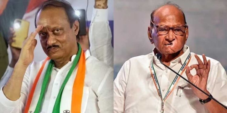 اجیت پوار گروپ حقیقی این سی پی۔الیکشن کمیشن