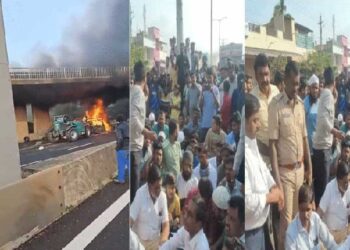 ٹیپو سلطان کے مجسمے کو چپلوں کی مالا پہنانے کی وجہ سے کرناٹک کے میں ماحول بگڑا