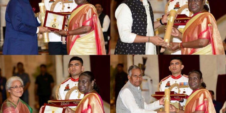 نرسمہا راؤ، چرن سنگھ، کرپوری ٹھاکر اور سوامی ناتھن بھارت رتن سے سرفراز