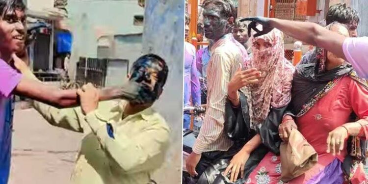 بجنور میں مسلم خاندان پر زبردستی رنگ ڈالنے کا سنسنی خیز واقعہ