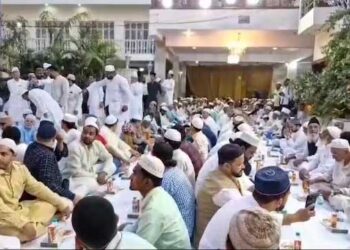 روز افطار پروگرام میں ہندو مسلم اتحاد کی نمایاں مثال نظر آئی