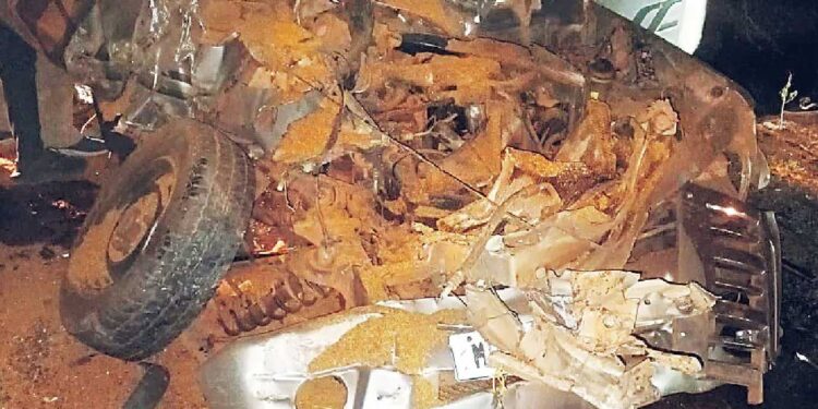 اندور میں خوفناک سڑک حادثہ میں 8 افرادکی موت