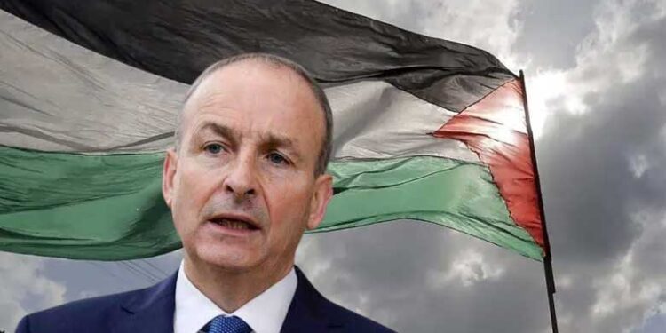 آئرلینڈ کی جانب سےرواں ماہ میں فلسطین کو تسلیم کرلینے کا اعلان