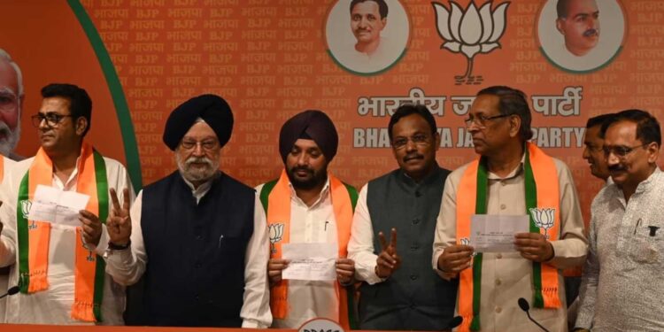 اروند سنگھ لولی کانگریس چھوڑ کر بی جے پی میں شامل