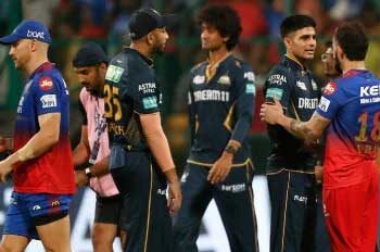 گجرات ٹائٹنز کے خلاف رائل چیلنجرز بنگلورکی شاندار فتح 