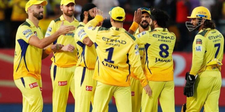 پنجاب سپر کنگزکے خلاف چنئی سپر کنگزکی شاندارجیت