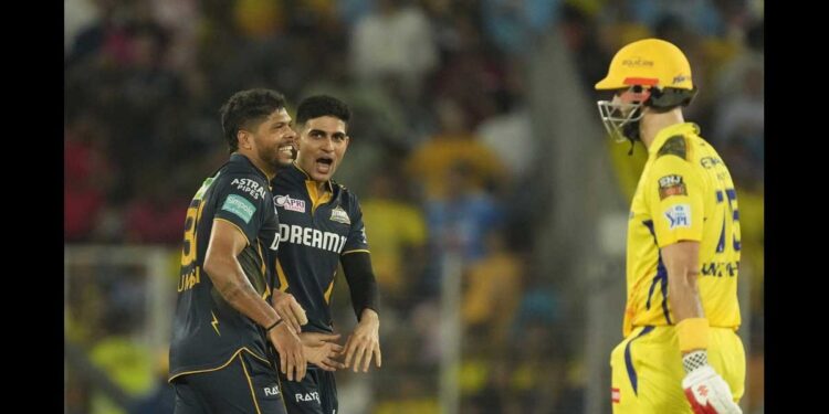 چنئی سپر کنگز کے خلاف گجرات ٹائٹنز کی شاندار فتح