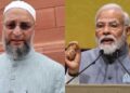 مسلمانوں پرغیر مہذب حملے کے لئے اویسی کے ذریعے مودی کی نکتہ چینی