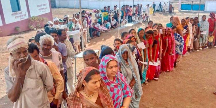 مدھیہ پردیش کے 4 پولنگ مراکز پر دوبارہ پولنگ