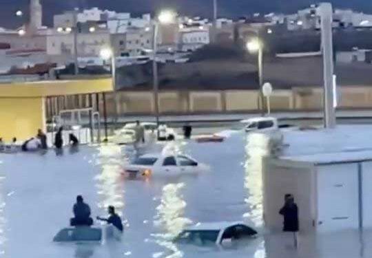 سعودی عرب میں پانی ہی پانی ۔مدینہ منورہ سب سے زیادہ متاثر