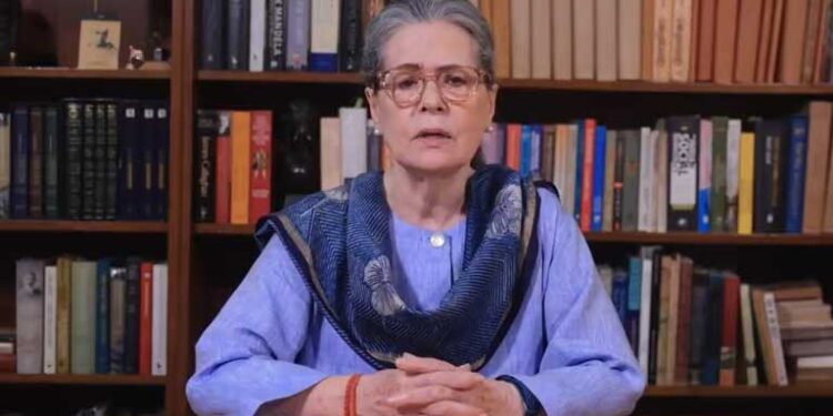 دہلی کی تمام سیٹوں پر انڈیا اتحاد کوکامیاب بنانے کی سونیا گاندھی کی اپیل