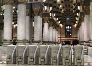 مسجد نبویؐ میں روزانہ 300 ٹن زمزم کی سپلائی