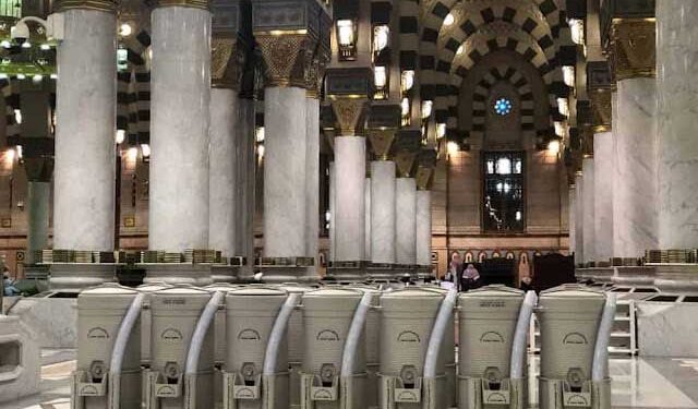 مسجد نبویؐ میں روزانہ 300 ٹن زمزم کی سپلائی