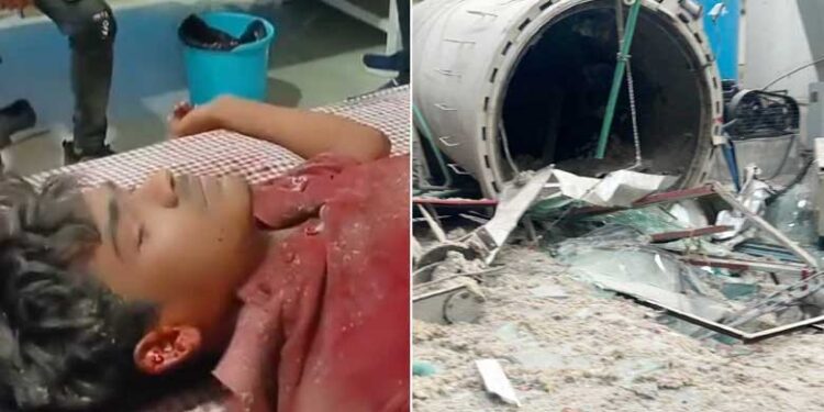 تلنگامہ میں پرائیویٹ فیکٹری میں دھماکہ۔6افراد ہلاک