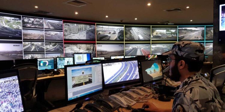 حج کے موقع پر سیکورٹی کے لئے 8 ہزار کیمرے نصب