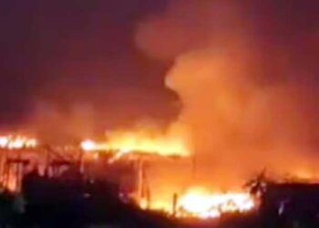 گڑگاؤں میں آگ بجھانے کا آلہ بنانے والی کمپنی میں آگ لگنے سے8ہلاک