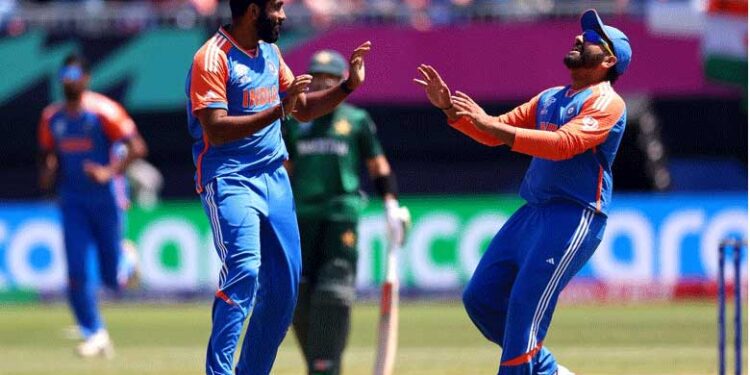 آئی سی سی ٹی ٹوئنٹی ورلڈکپ میں پاکستان پر ہندوستان کی شاندار جیت