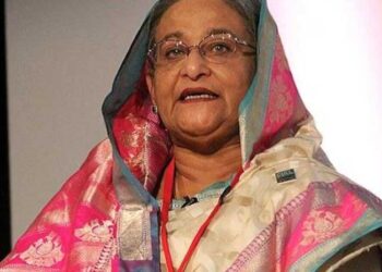 بنگلہ دیش کی وزیر اعظم شیخ حسینہ کا ہندوستان پہونچنے پر شاندار استقبال