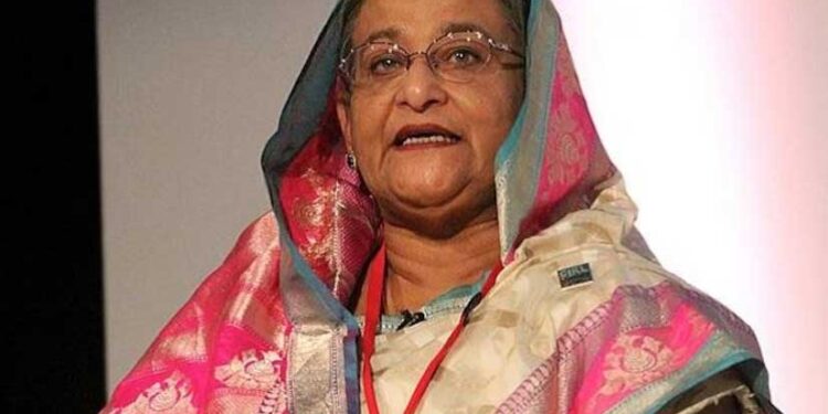 بنگلہ دیش کی وزیر اعظم شیخ حسینہ کا ہندوستان پہونچنے پر شاندار استقبال