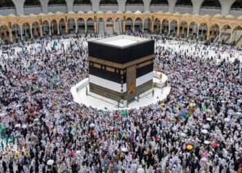 رمی جمرات کے بعد حجاج کرام ’طواف افاضہ‘ کے لیے مسجد حرام پہونچے