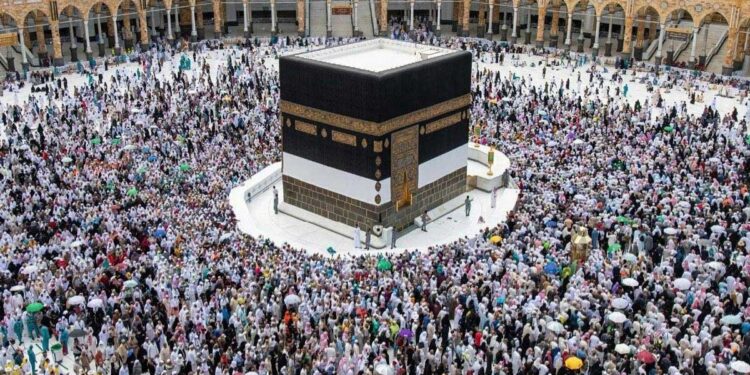 رمی جمرات کے بعد حجاج کرام ’طواف افاضہ‘ کے لیے مسجد حرام پہونچے