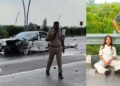 یوپی حکومت میں وزیر نند گوپال نندی کے بیٹے ابھشیک اور بہو کنشکا خوفناک حادثہ کا شکار