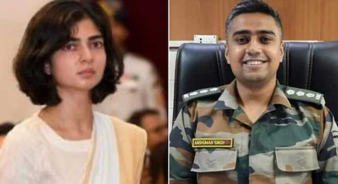 کیپٹن انشومن سنگھ کی بیوہ اسمرتی سنگھ پر فحش تبصرہ