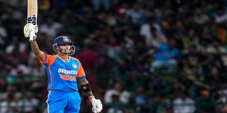 سری لنکا کے خلاف ٹی-20 سیریز کے پہلے مقابلے میں ہندوستان کی جیت