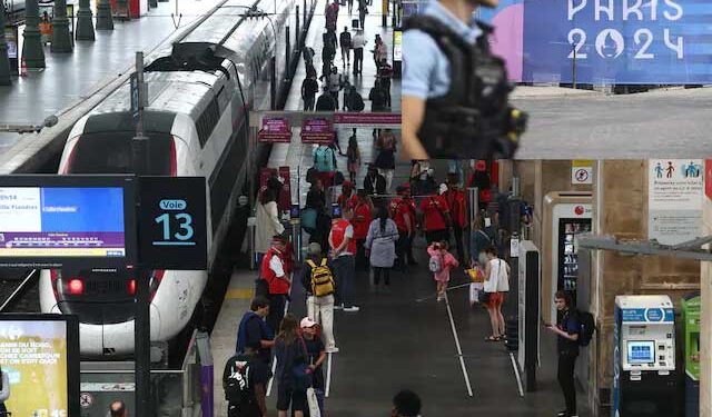 اولمپکس کی افتتاحی تقریب سےعین قبل فرانس کا ریل نیٹ ورک تخریب کاری کا شکار