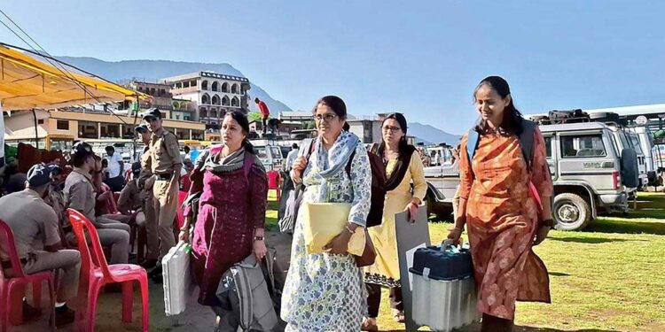 ضمنی انتخاب کے لئے 13اسمبلی سیٹوں پر ووٹنگ مکمل۔نتائج 13جولائی کو