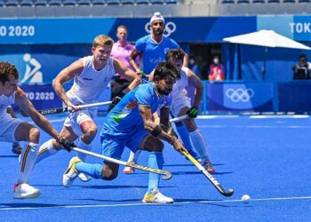 ہندوستانی ہاکی ٹیم کی سیمی فائنل میں جرمنی کے ہاتھوں شکست