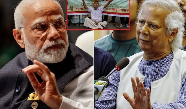 وزیر اعظم نریندر مودی کی فون پر محمد یونس سےبات چیت