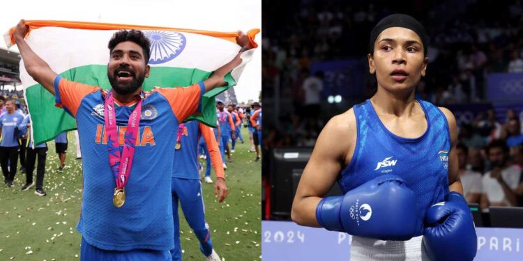 تلنگانہ میں نکہت زریں اور محمد سراج کوگروپ اے کی نوکریاں ملیں