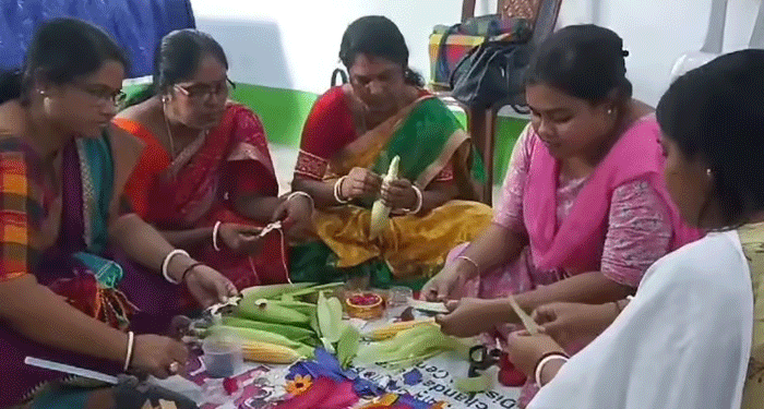 درختوں کو راکھی باندھ کر ماحولیات کے تحفظ کا عزم