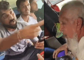 چلتی ٹرین میں مسلم مسافر پر وحشیانہ حملہ
