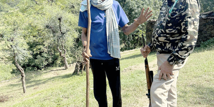 آدم خور چیتے کو ہلاک کرنے میں شفاعت علی خان کی خدمات کا حصول