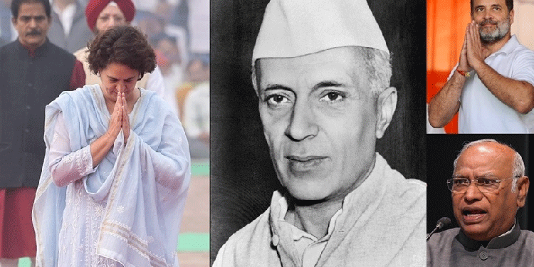 135ویں سالگرہ پرپنڈت جواہر لال نہرو کو خراجِ تحسین