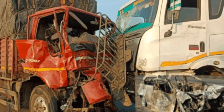 پونے-ناسک ہائی وے پر المناک حادثے میں کم از کم 9 افراد ہلاک