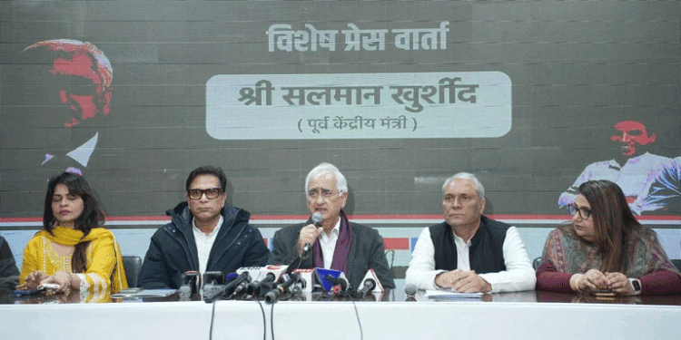 بی جے پی اور عآپ  پر  پولرائزیشن کی سیاست کا سلمان خورشید کا الزام