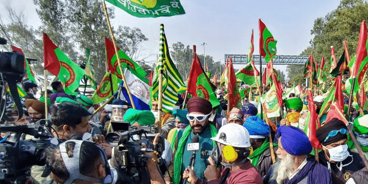 شمبھو بارڈر پر سلفاس کی گولی کھا نے سے کسان کی موت