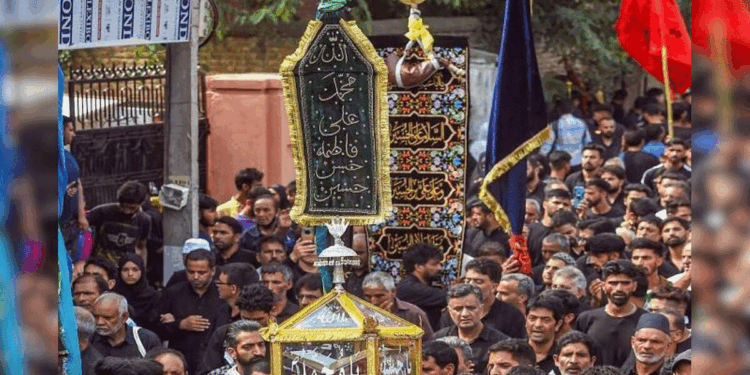 یومِ عاشورہ مذہبی عقیدت اور نظم و ضبط کے ساتھ منایا گیا
