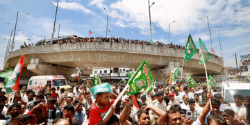 راہل گاندھی کی ’ووٹر ادھیکار یاترا‘جاری