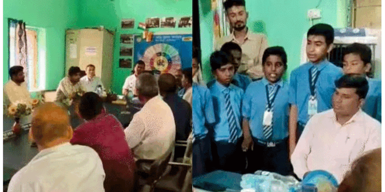 چھتیس گڑھ: اسکول میں بچوں کو کتے کا جوٹھا کھاناکھلادیا