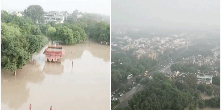 دہلی میں سیلاب کی صورت حال تشویش ناک
