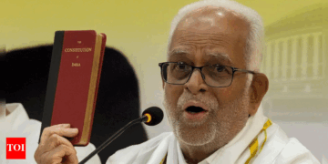 نائب صدر کے انتخاب سے قبل سدرشن ریڈی کا جذباتی پیغام