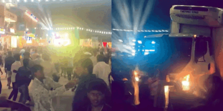 کرناٹک میں گنپتی وسرجن جلوس میں ٹرک کی زد میں آکر ا ٓٹھ افرادہلاک